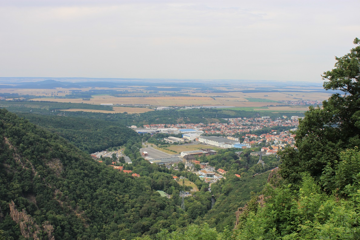 Blick auf Thale